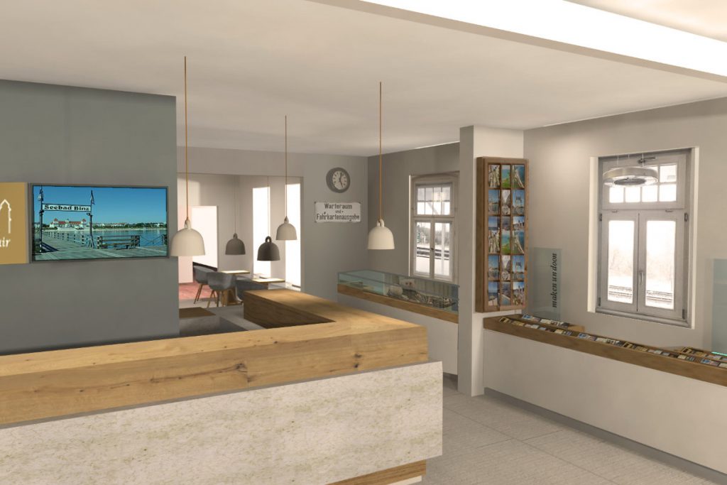 Interior Design Bibliothek - Designagentur JUNI.STUDIO