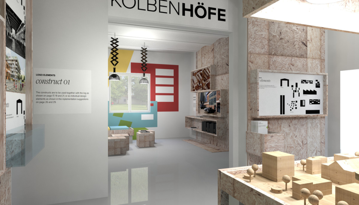 3D-Visualisierung Ausstellungsdesign Kolbenhöfe