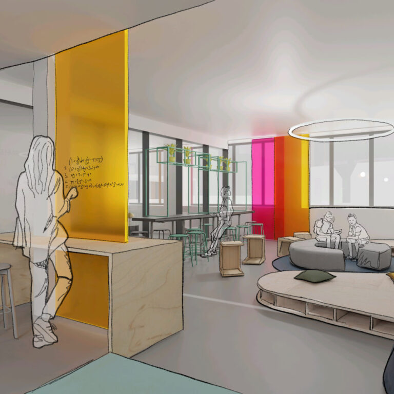 Farbpsychologie in Lern- und Arbeitsräumen - JUNI.STUDIO