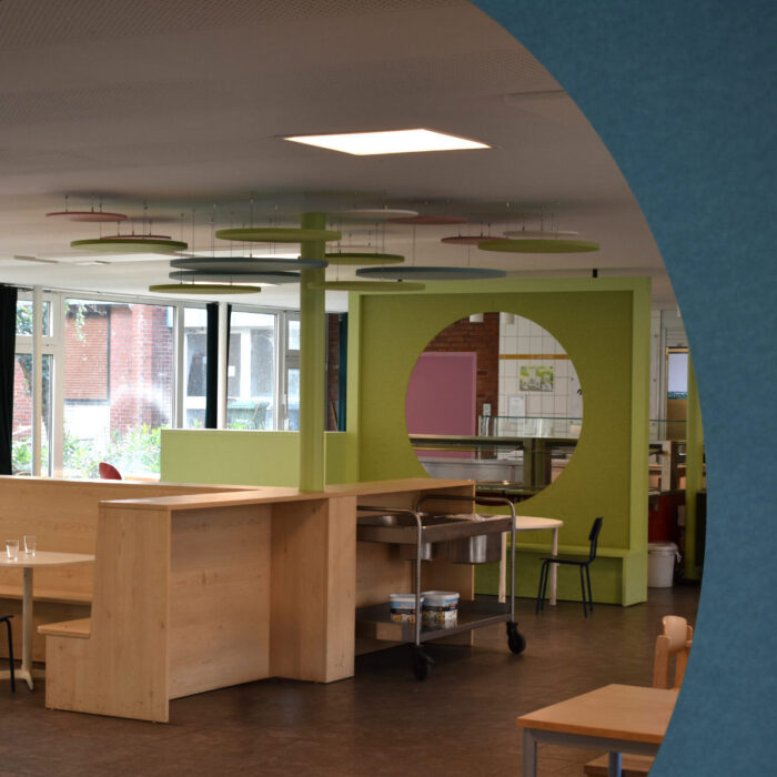 Neugestaltung der Schulmensa der Rudolf-Roß-Schule