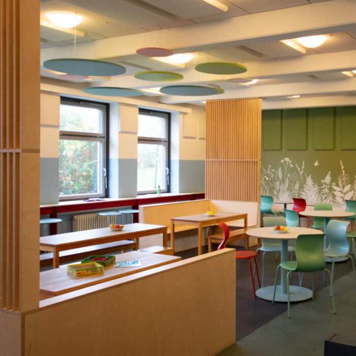 Neugestaltung der Mensa für die Clara-Grunwald-Schule